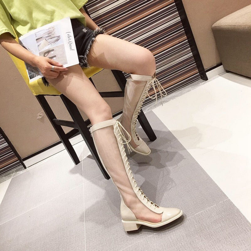 半透明 メッシュ ロングブーツ – Select shop For Date 半透明 メッシュ ロングブーツ – Select shop For Date