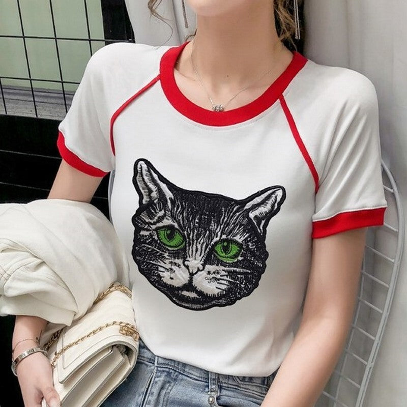 猫 Tシャツ