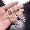 真珠スタイル ピアス マザーオブパール素材