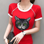 猫 Tシャツ