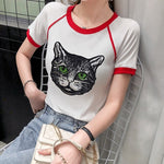 猫 Tシャツ